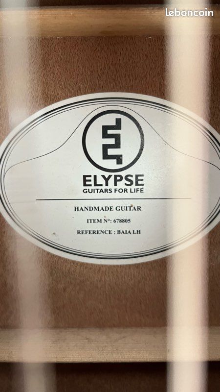 Guitare acoustique elypse baia neuve (image 3)