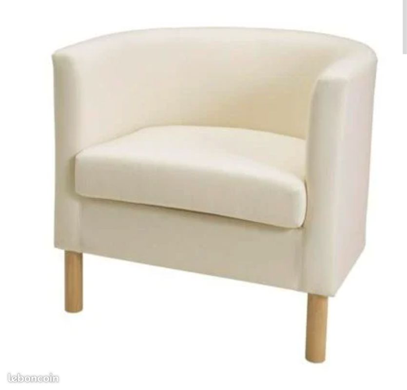 Fauteuil cabriolet Ikea solsta olarp sans housse Ameublement