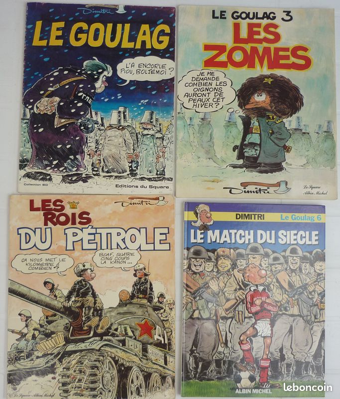 BD Le Goulad de Dimitri 4 tomes en EO Cotées (image 1)