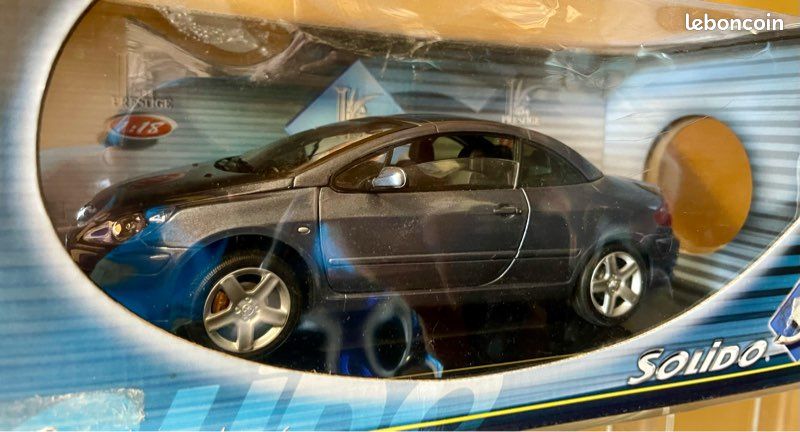 LE384 SOLIDO 8148 Voiture 1/18 1:18 Peugeot 307 CC coupé