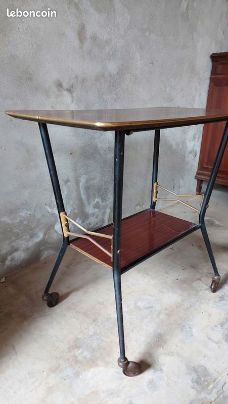Table vintage époque 1960/80 (image 3)