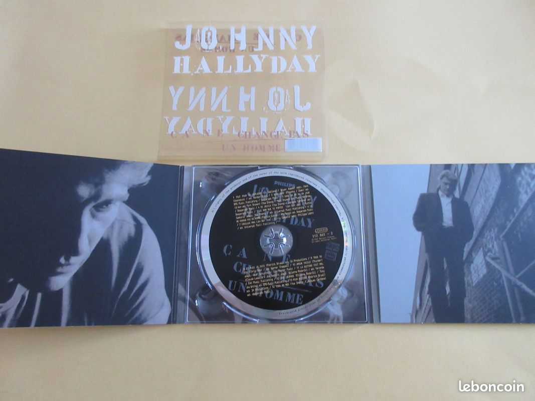 Johnny Hallyday DIGIPACK ÇA NE CHANGE PAS UN HOMME 3 VOLETS (image 6)