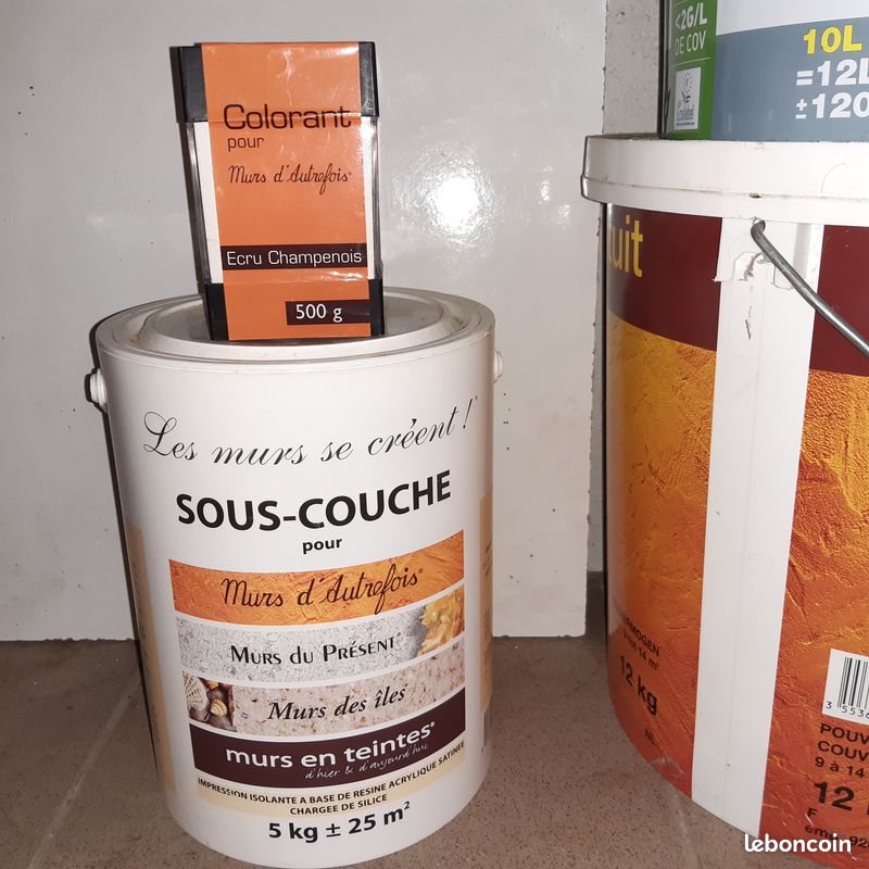 Enduit "murs d'autrefois" - Neuf (image 1)