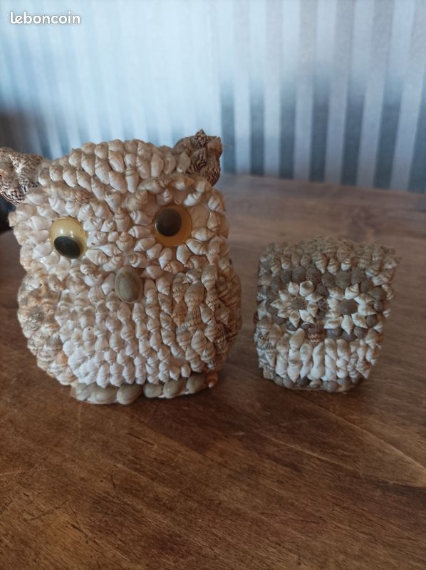 Lot de 9 statuettes de Chouettes et Hiboux (image 6)