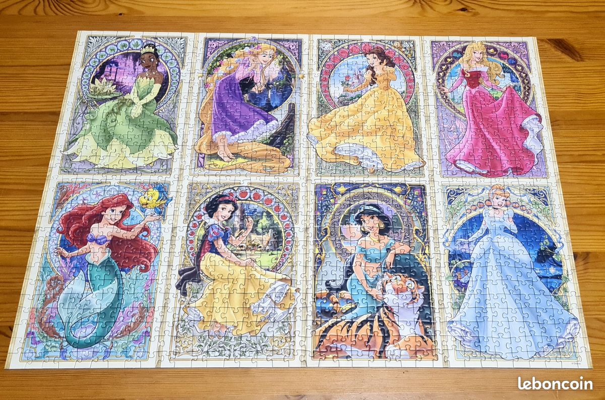 Puzzle 1000P Princesses Disney (image 3)