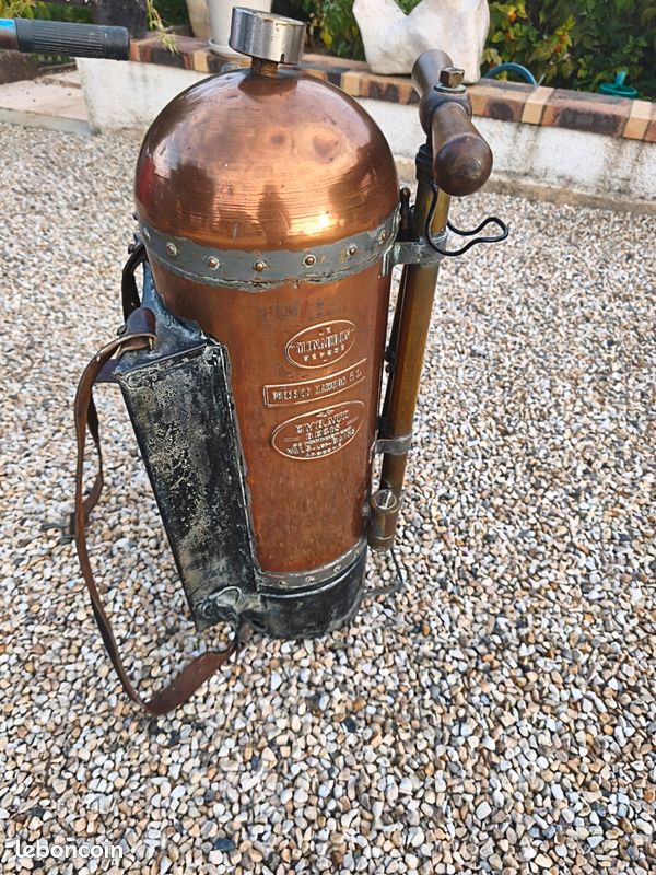 Pulvérisateur vintage cuivre (image 1)