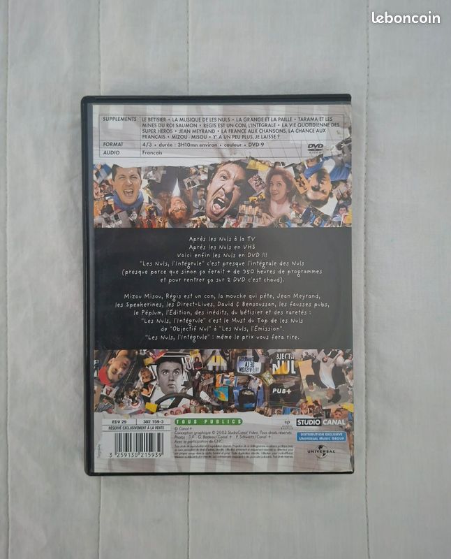 2 DVD Les Nuls L'IntégrUle (image 2)