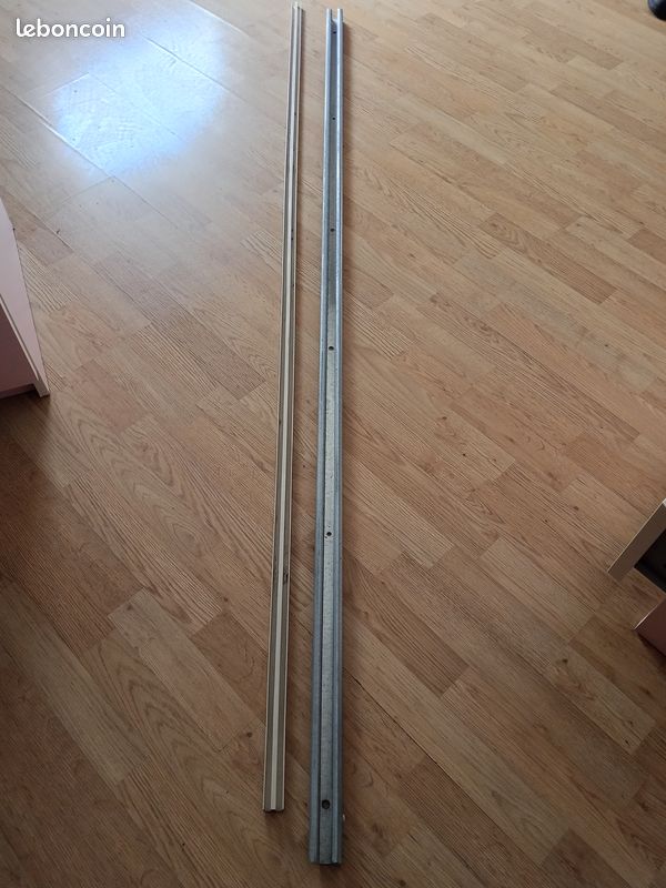 2 portes pour placards avec rails (image 6)