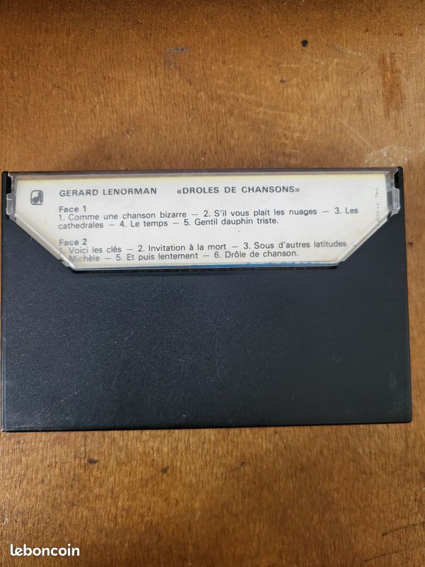 1 cassettes Gérard Lenormand (image 2)