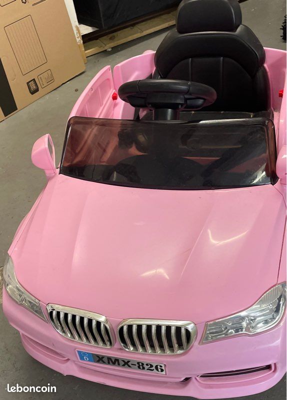 Voiture électrique rose fille (image 2)