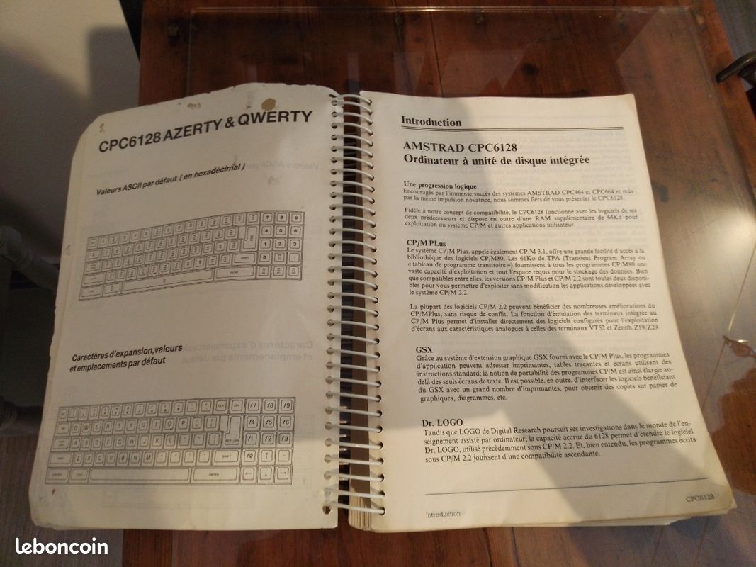 Mode d’emploi Amstrad CPC 6128 Ordinateur de bureau