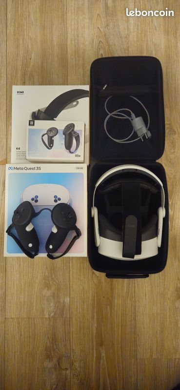 Meta Quest 3S 128 Go + accessoires (AMVR / Kiwi Design) (image 1)