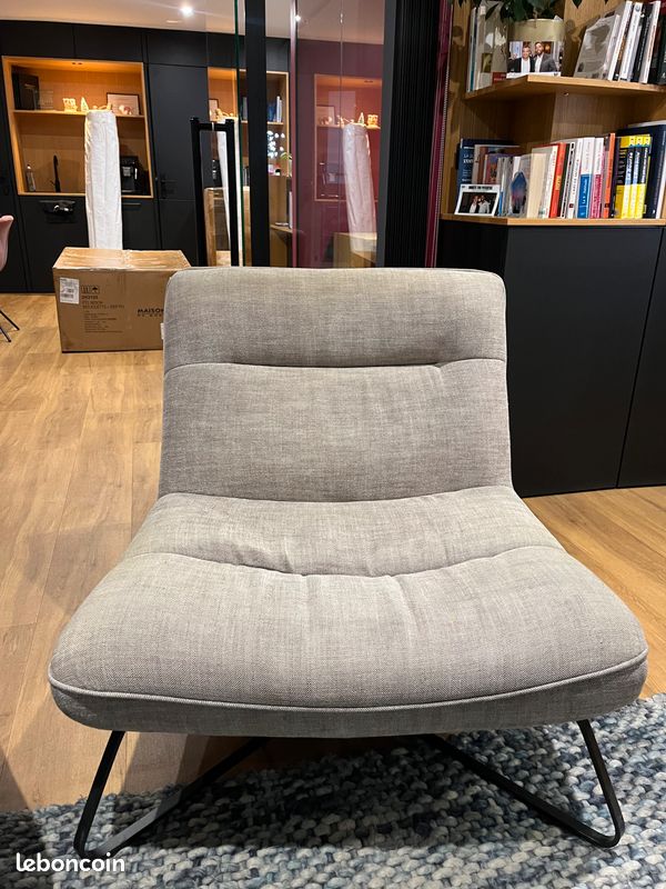 Lot de 2 fauteuils design La Redoute – très bon état (image 3)
