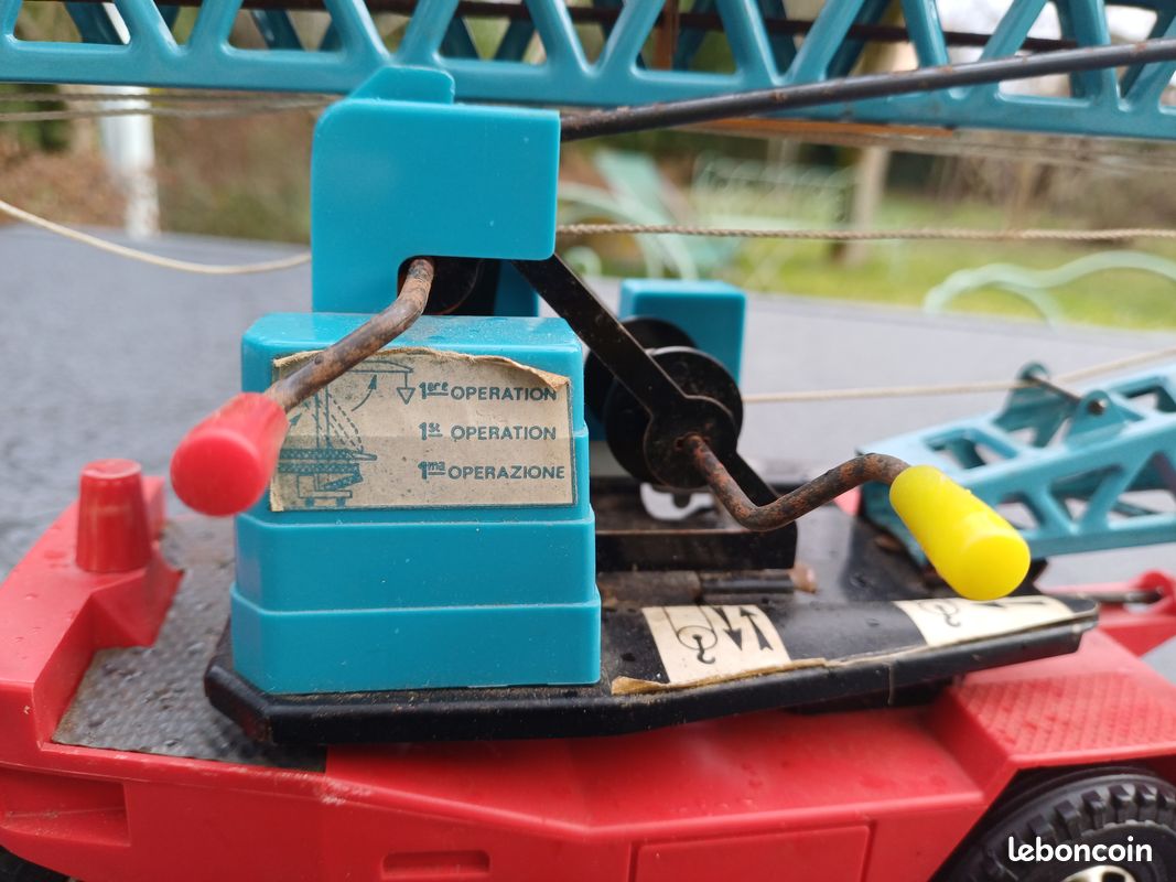 Grue Joustra - O'range Metalic Jouets anciens et vintages