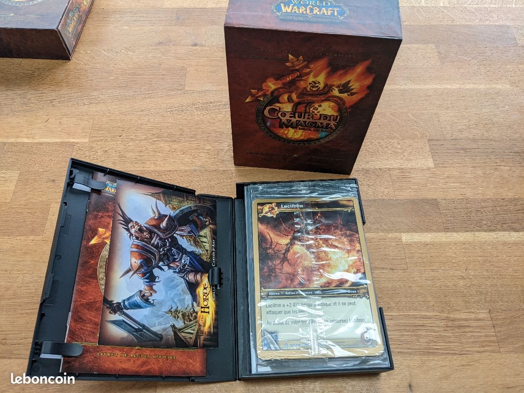 Wow deck de Raid édition spéciale Coeur de magma neuf (image 2)