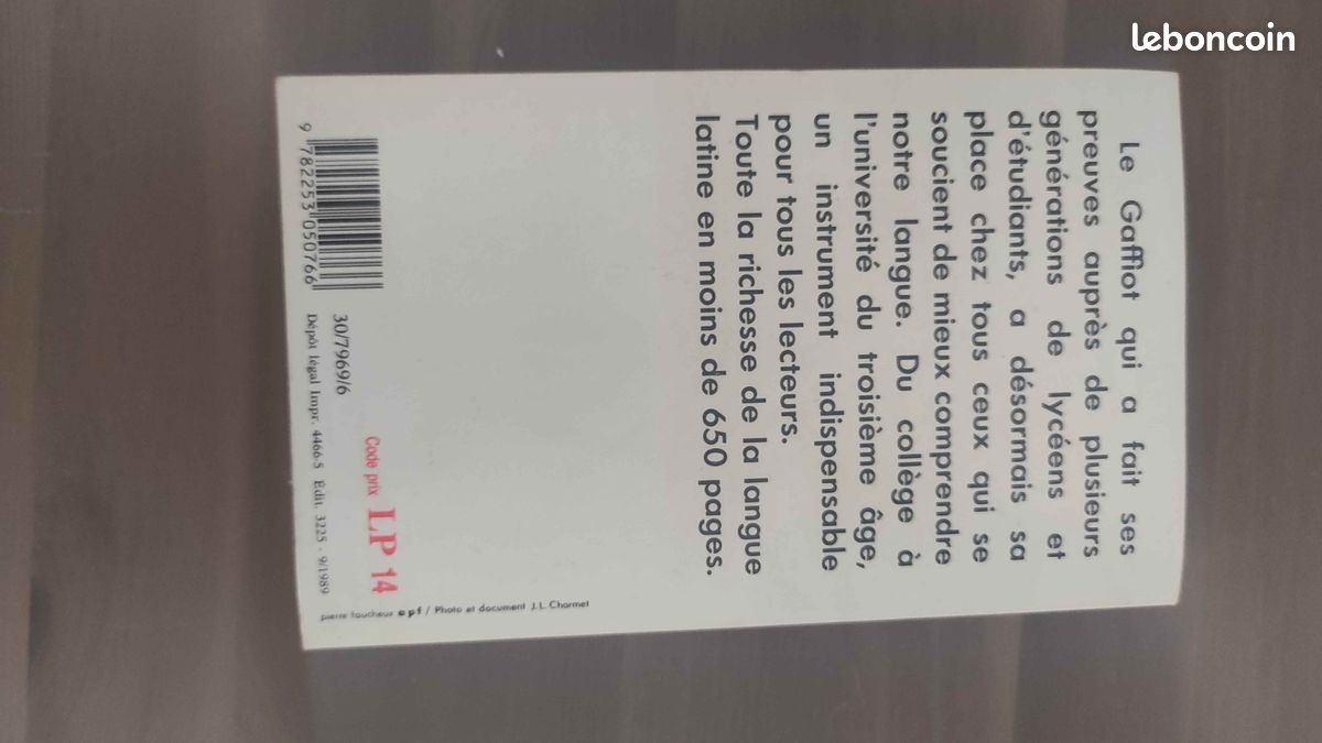 Gaffiot dictionnaire latin (image 2)