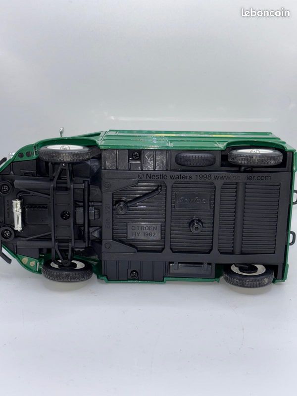 Modèle Réduit Citroën HY Perrier Solido 1/18 - À Restaurer (une Roue à Recoller)