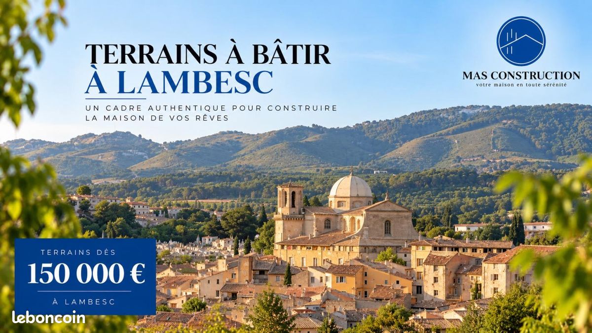 Terrain 374 m² · à Lambesc · 150 000 €