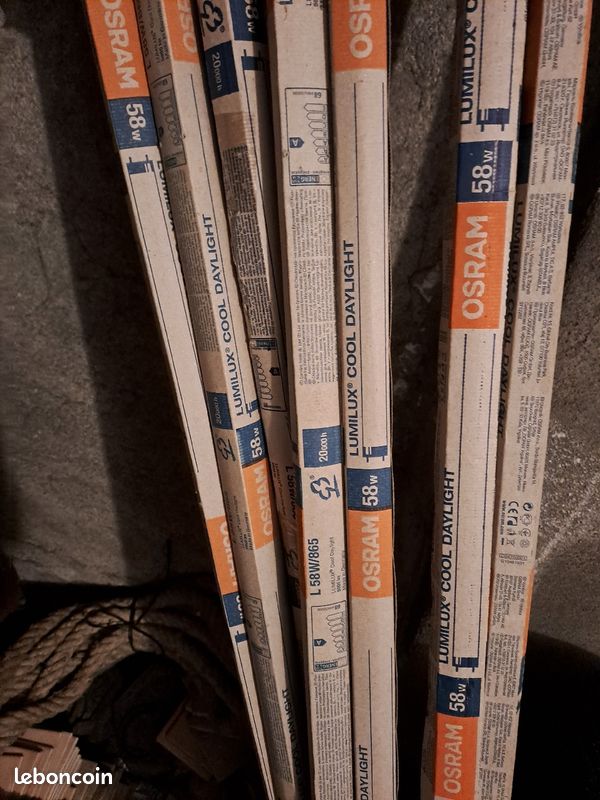 Lot de 7 tubes lumineux 150 cm (image 1)