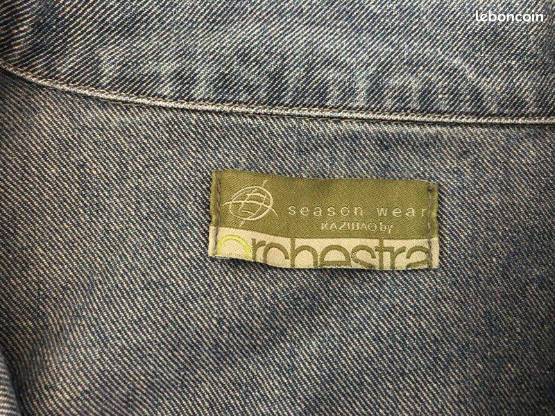 Veste en Jean neuve marque ORCHESTRA taille 36 - 14 ans (image 2)