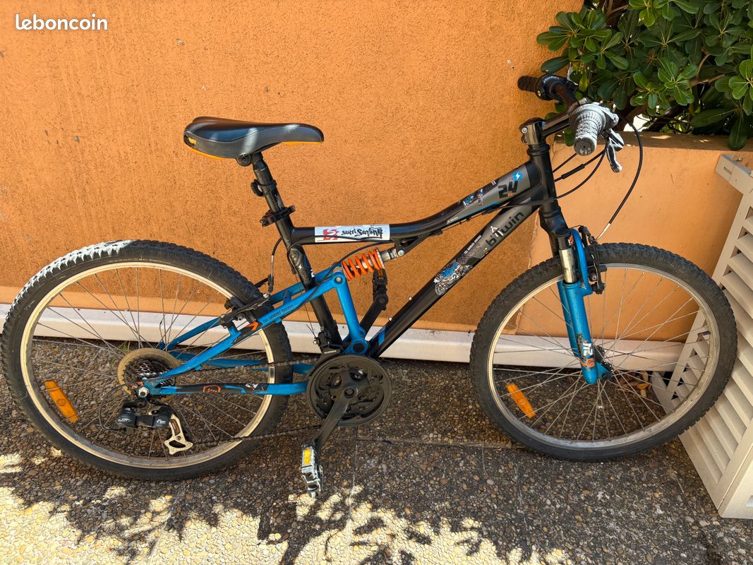 Pouces Decathlon Rockrider Velo 24 Pouces Suspendu Btwin Velo 24