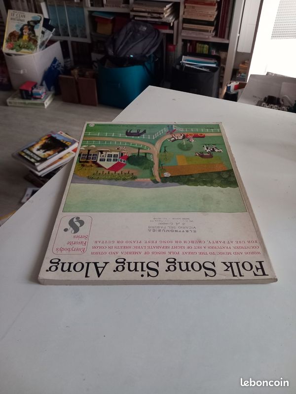 Rare Recueil Partitions Vintage "Folk Song Sing Along" (1962) - Tbe (image 6)