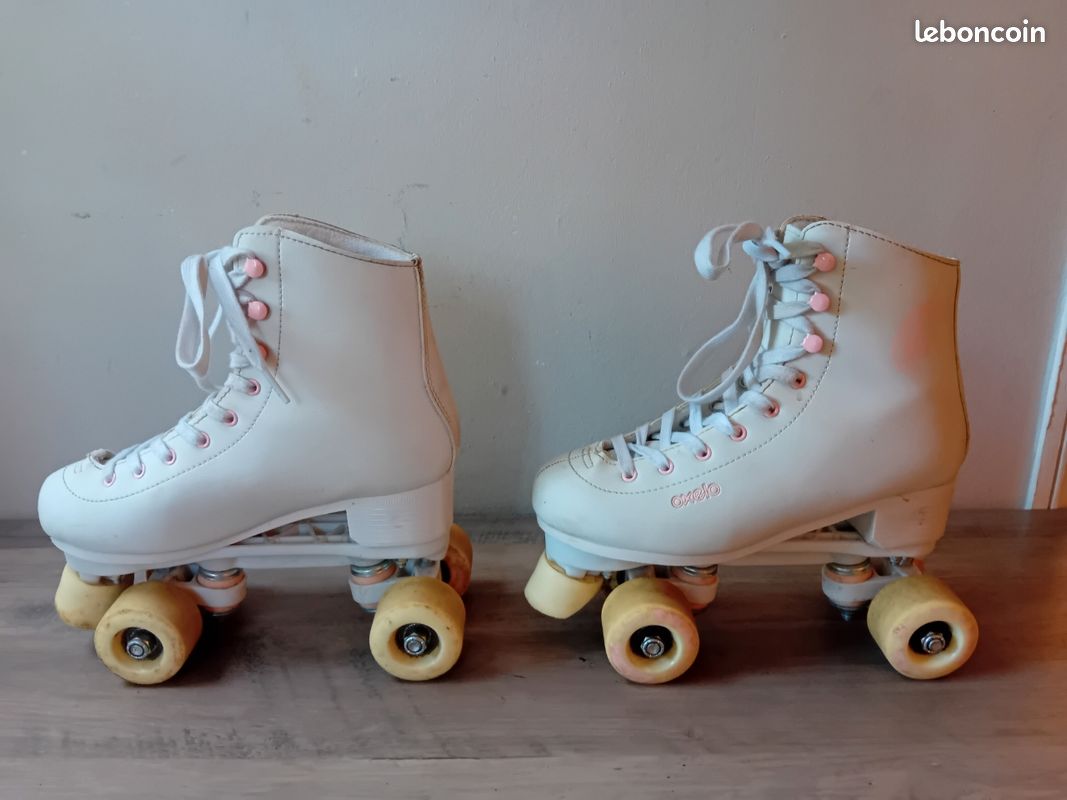 Roller Artistique Patin Quad Adulte Patinage Artistique Roller