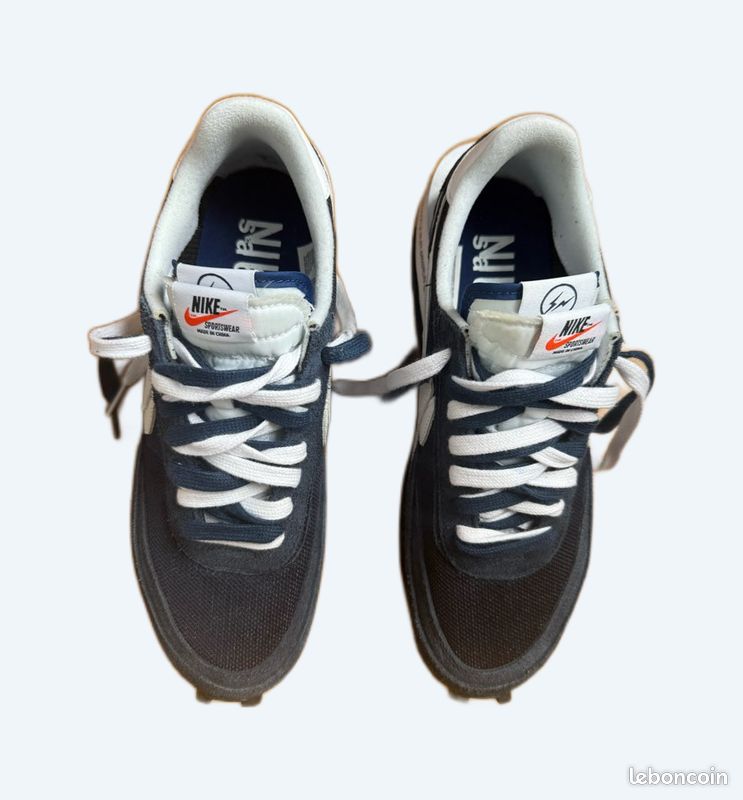 Nike Sacai wafle bleu (image 1)