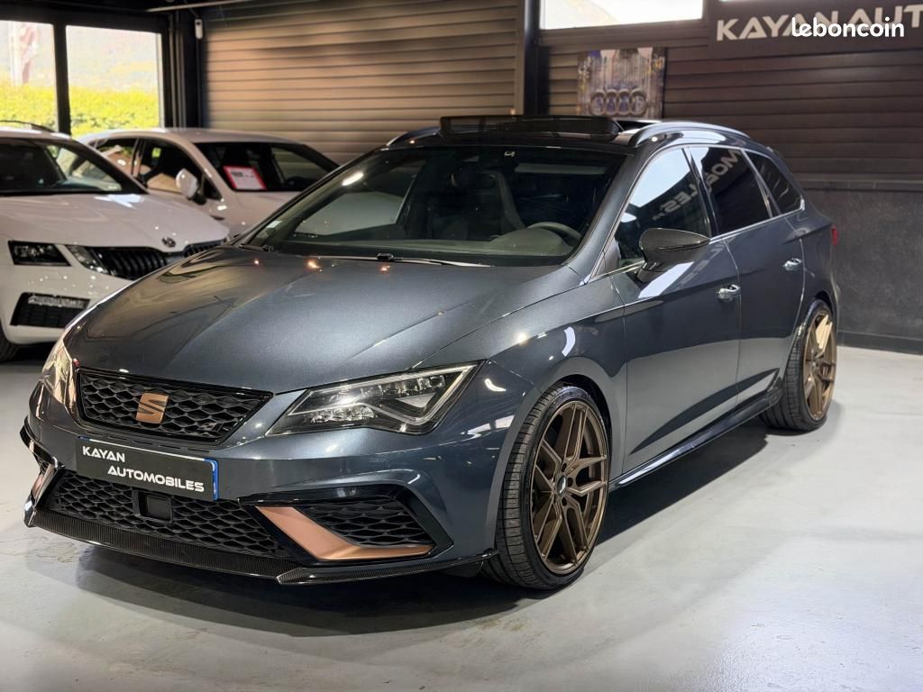 SEAT LEON SEAT ST - CUPRA R - 4 DRIVE - TOIT OUVRANT - SUIVI SEAT - SIEGES CH. - 300 ch (image 3)