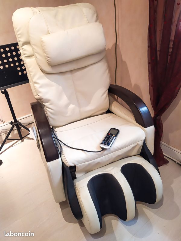 Fauteuil De Massage Relaxia Supra France - Fonctions Shiatsu, Chauffant... - Neuf