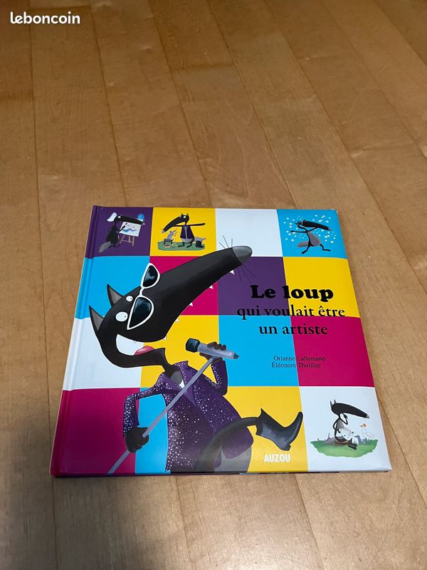 Le loup qui voulait être un artiste (image 1)