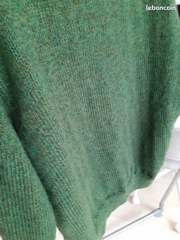 Pull femme vert foncé neuf (image 4)