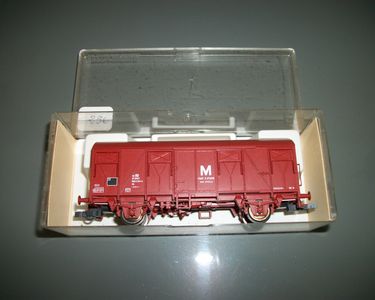 Wagon Couvert SNCF Fleischmann HO - N°727-4 - Échelle 1/87 - Modèle 5314 F