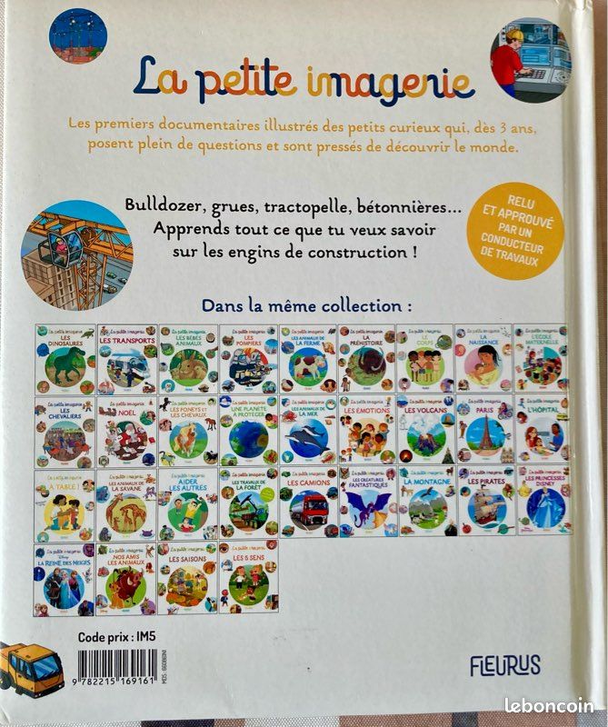 Livre pour jeune enfant : les engins de chantiers (image 4)