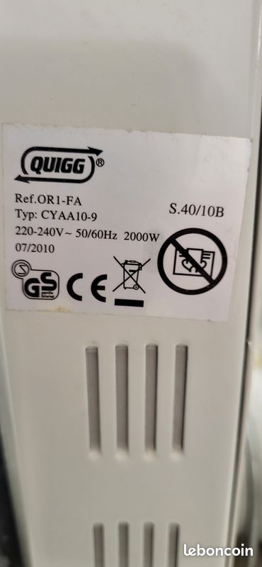 Radiateur bain huile (image 3)