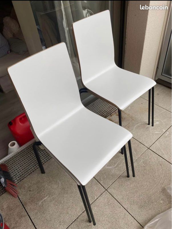 Vendre chaises ikea bon état comme neuf (image 2)
