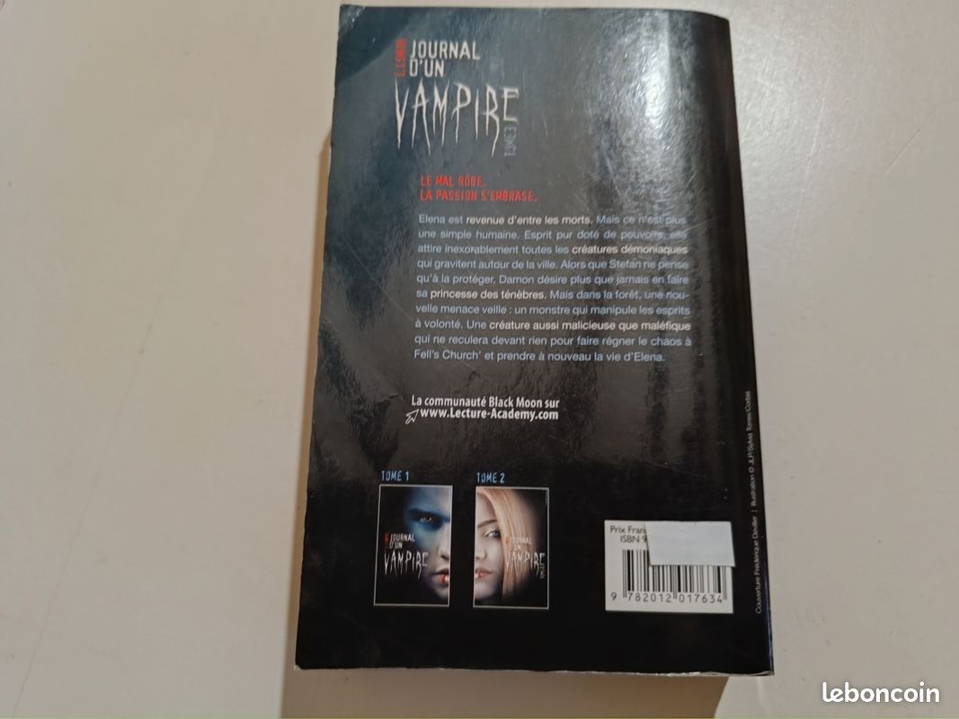 Livre - Journal D'un Vampire - Tome 3 (image 2)