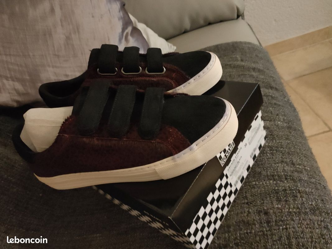 No Name Noire Femme Arcade Straps Basket Noir No Name Femme No