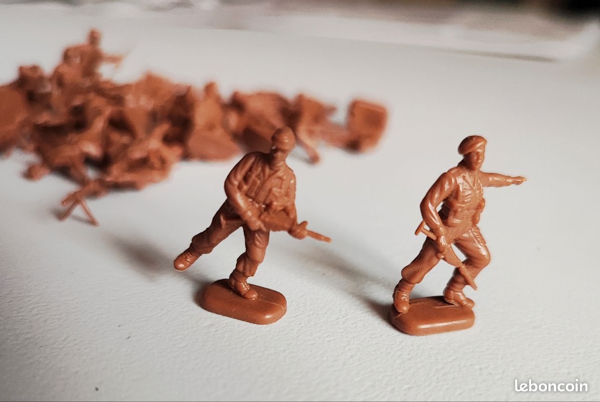 Figurines Commandos Britanniques WW2 - Italeri 6064 à L'échelle 1/72 - Neuf Sous Blister