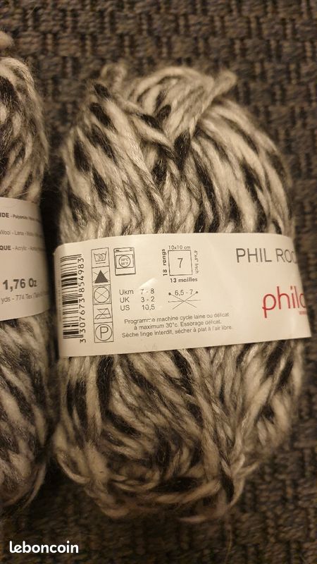 Pelotes de laine phildar (image 1)