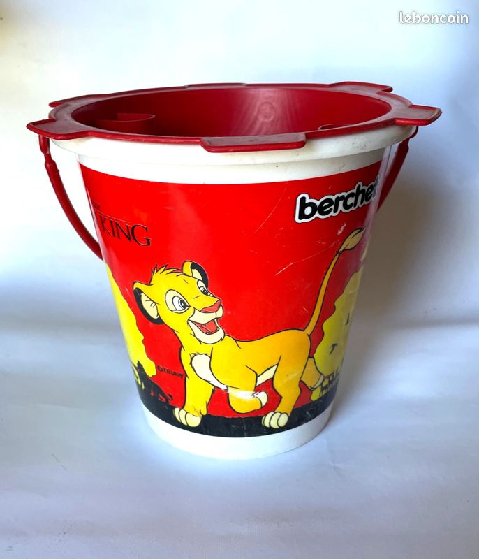 Seau en plastique Berchet : Le roi Lion (image 3)