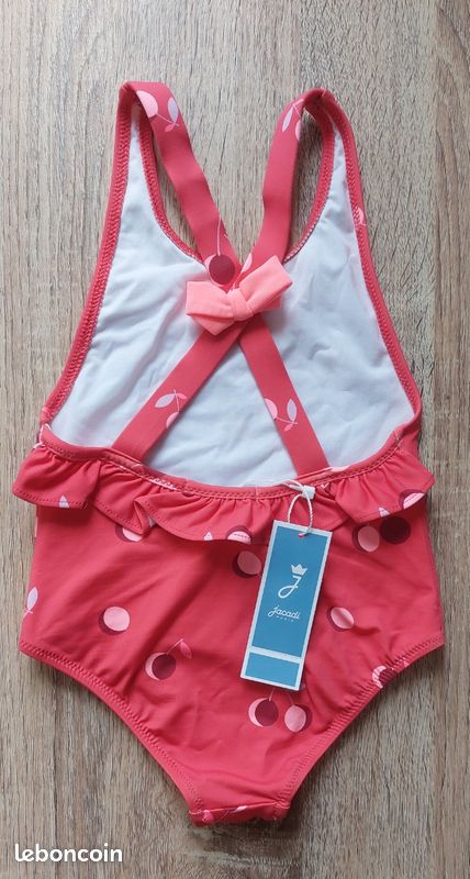 Jacadi Maillot De Bain Bebe Maillot De Bain Bébé Fille En Tissu - Main Image