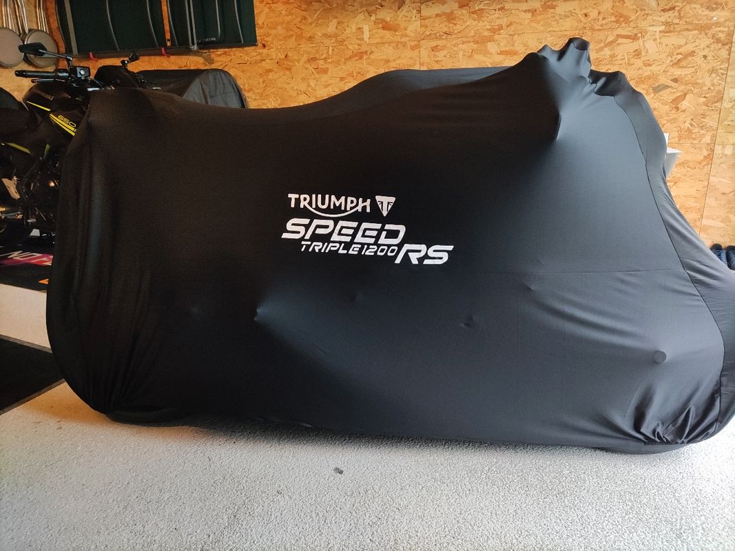 Housse moto intérieur logo Triumph Speed Triple 1200 RS