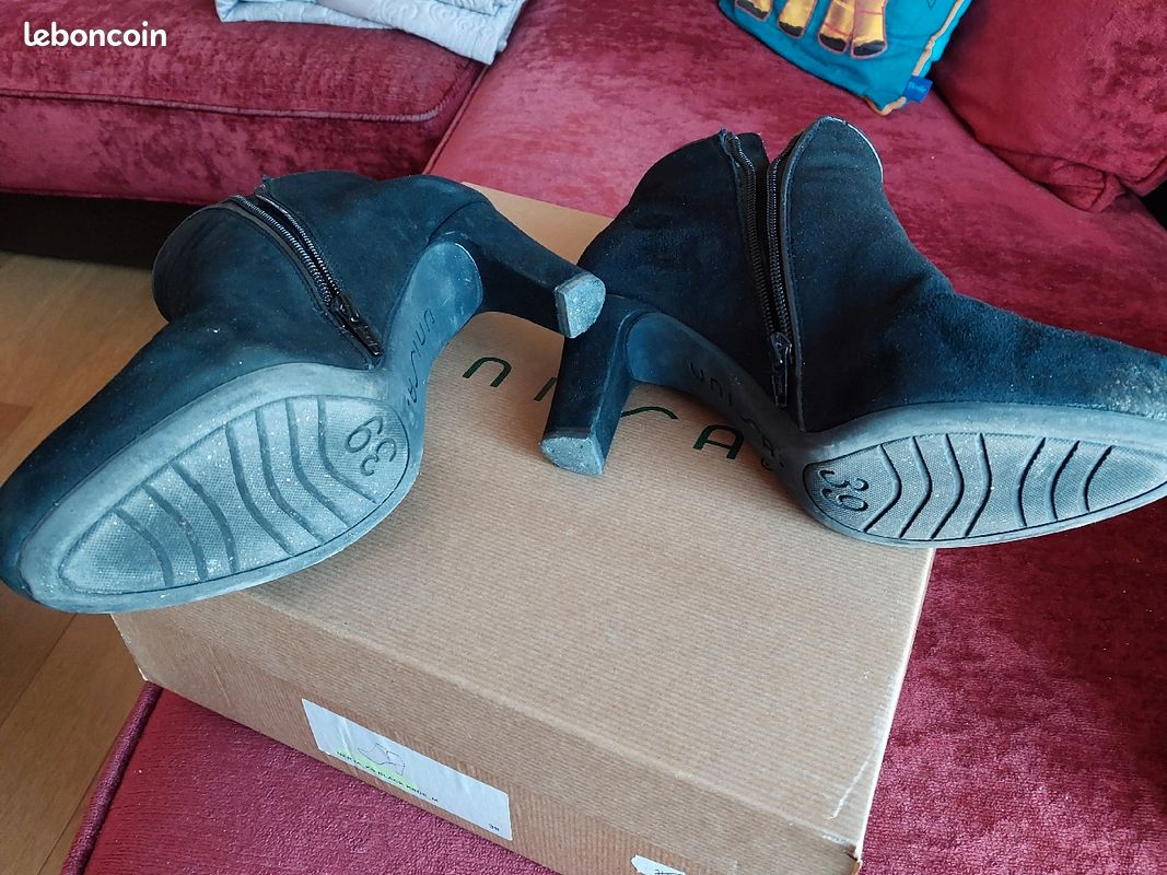 Bottines velours (image 4)