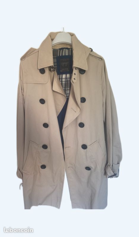 Trench Manteau Camel Esprit Trench Femme Mi Long Esprit CLASSIC
