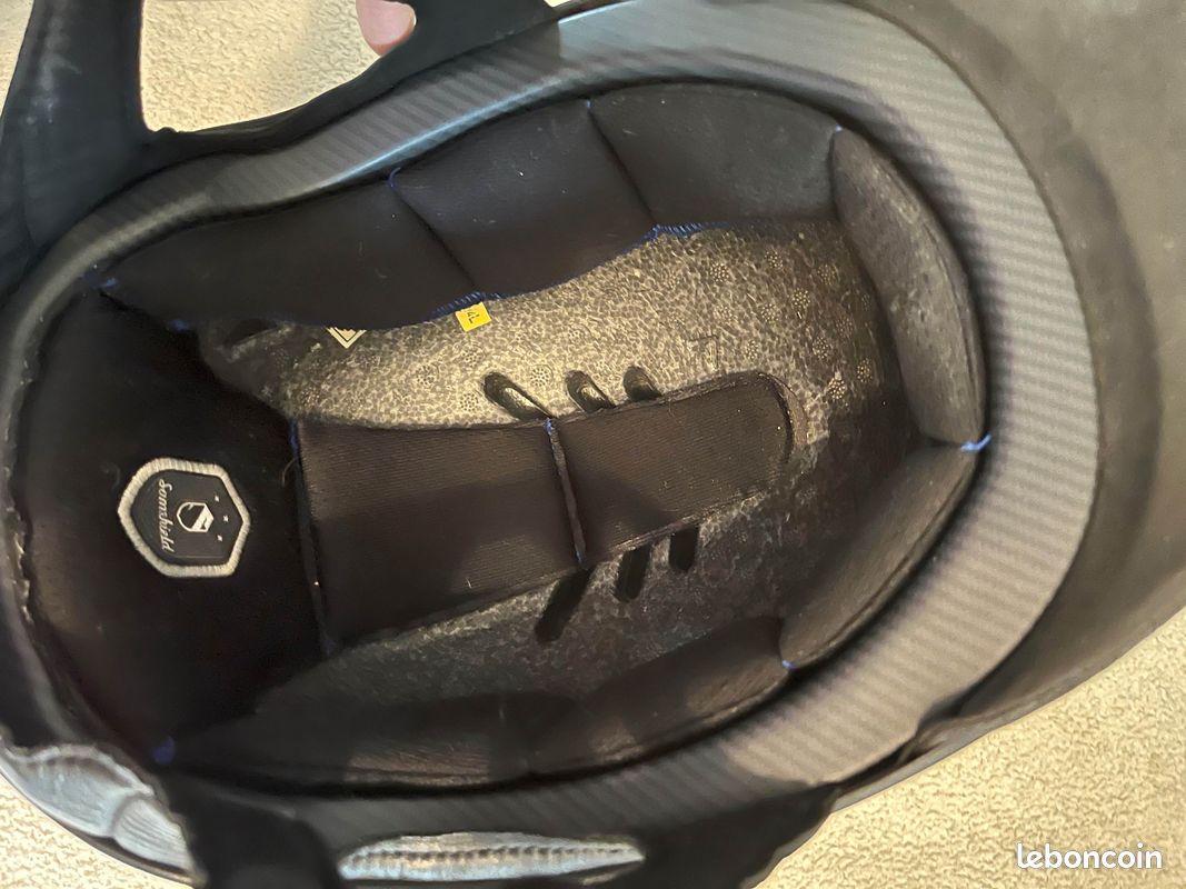 Casque Samshield XJ noir mat taille L (image 7)