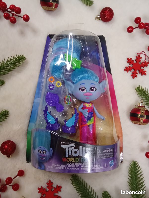 Coffret neuf Les Trolls poupée Chenille (image 1)
