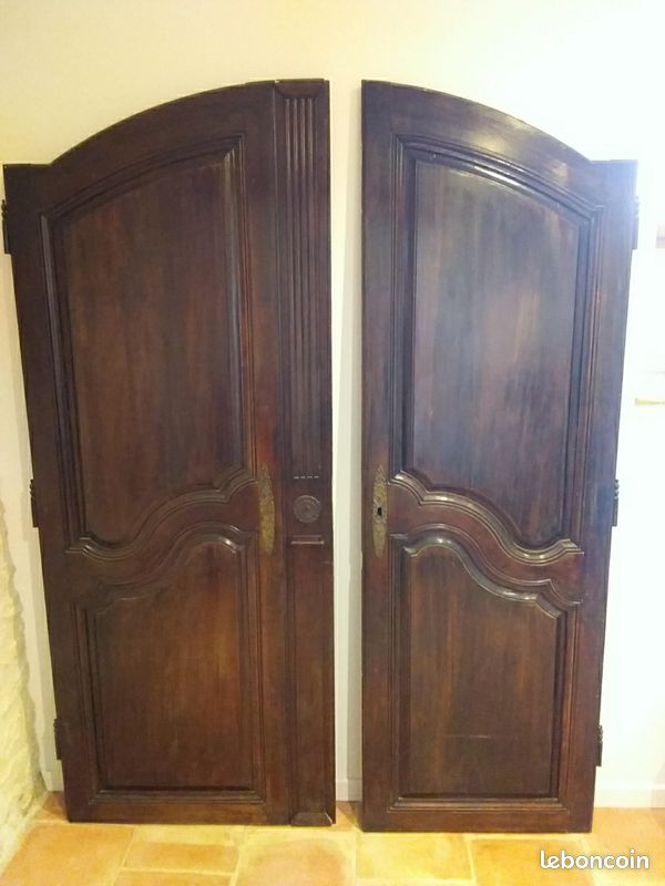 Ancienne porte d’armoire style Louis XV (image 5)