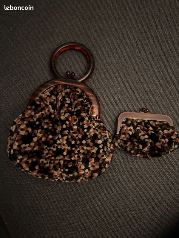 Sac vintage + porte-monnaie (image 7)