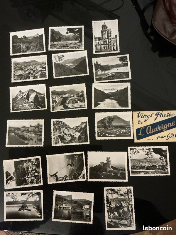 Lot ancien « Vingt Photos de l’Auvergne » – série A (image 1)